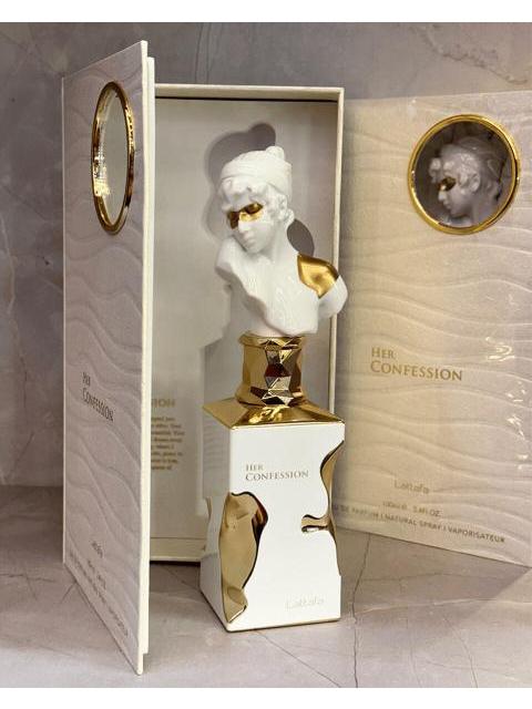LATTAFA HER CONFESSION FOR WOMEN EAU DE PARFUM 3.4OZ - Imagen 7