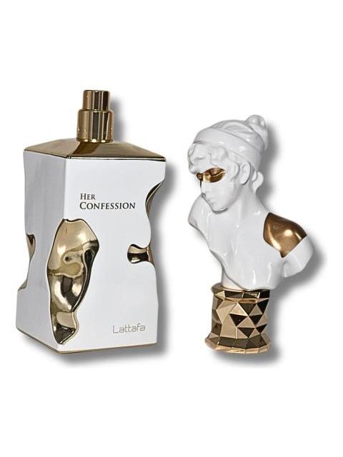 LATTAFA HER CONFESSION FOR WOMEN EAU DE PARFUM 3.4OZ - Imagen 8