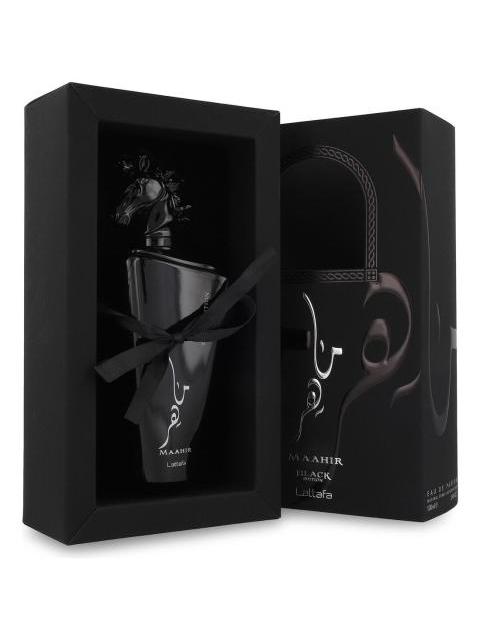 LATTAFA MAAHIR BLACK EDITION (UNISEX) 100ML EDP - Imagen 2