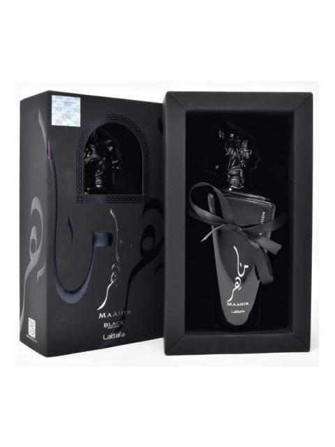 LATTAFA MAAHIR BLACK EDITION (UNISEX) 100ML EDP - Imagen 4