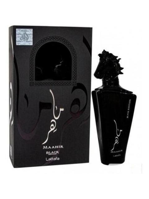 LATTAFA MAAHIR BLACK EDITION (UNISEX) 100ML EDP - Imagen 7