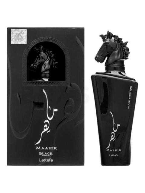 LATTAFA MAAHIR BLACK EDITION (UNISEX) 100ML EDP - Imagen 8