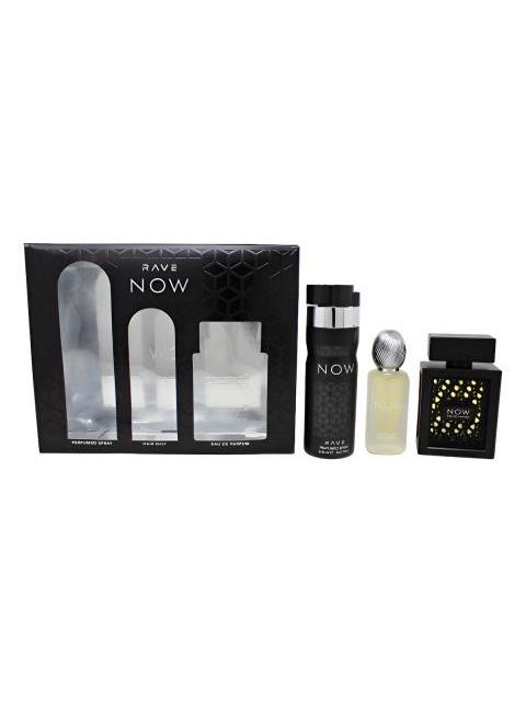 LATTAFA NOW RAVE SET DE 3 PZ PARA HOMBRE