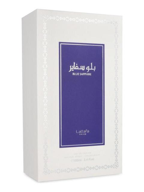 LATTAFA PRIDE BLUE SAPPHIRE 100ML EDP - Imagen 4