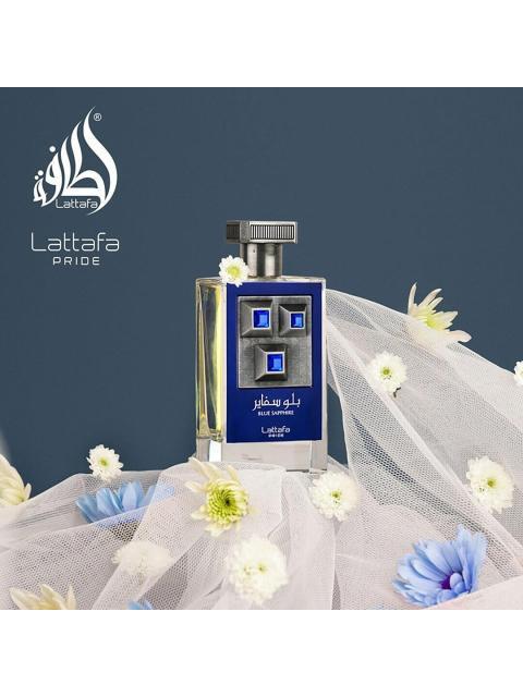 LATTAFA PRIDE BLUE SAPPHIRE 100ML EDP - Imagen 7