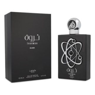 LATTAFA THARWAH SILVER 100ML EDP SPRAY - CABALLERO