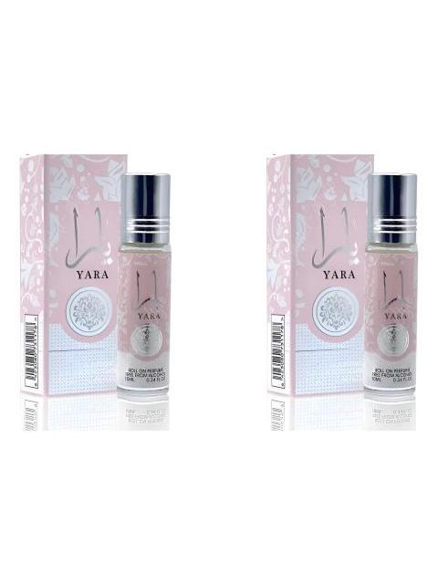 LATTAFA YARA ROLL ON WOMEN 10ML 2 PIEZAS