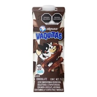 LECHE SABORIZADA ALPURA SABOR CHOCOLATE DE 1 LT