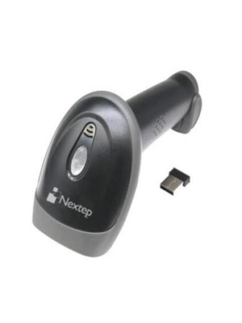 LECTOR DE CODIGOS DE BARRA Y QR NEXTEP INALAMBRICO (1D-2D) USB