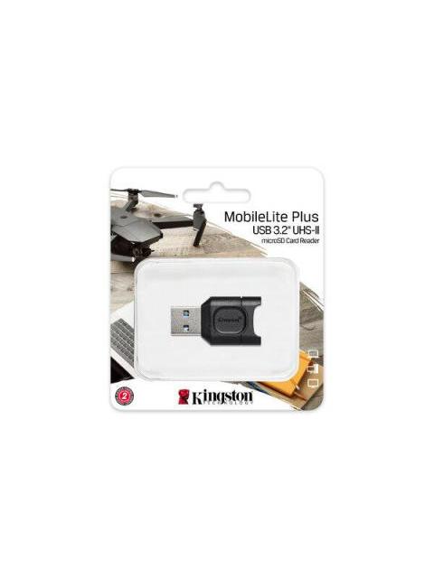 KINGSTON LECTOR DE MEMORIA MOBILELITE PLUS MICROSD USB A 3.0 NEGRO - Imagen 3