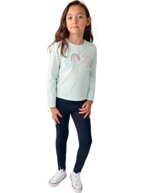 LEGGINGS BASICO AZUL MARINO HOLLY LAND KIDS - Imagen 3