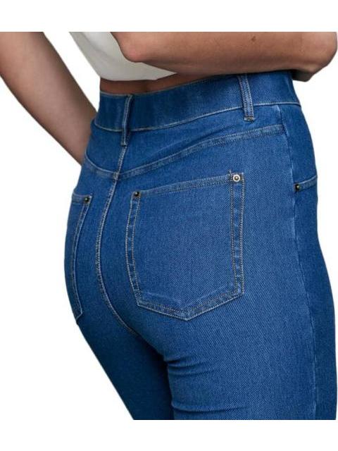 LEGGINGS CINTURA ALTA GRIS HOLLY LAND - Imagen 5