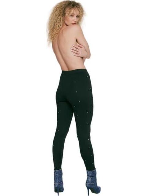 LEGGINGS CINTURA REGULAR NEGRO HOLLY LAND - Imagen 6