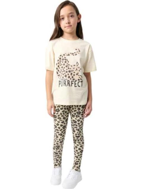 LEGGINGS DE ALGODON ANIMAL PRINT HOLLY LAND KIDS
