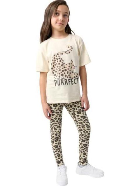 LEGGINGS DE ALGODON ANIMAL PRINT HOLLY LAND KIDS - Imagen 3