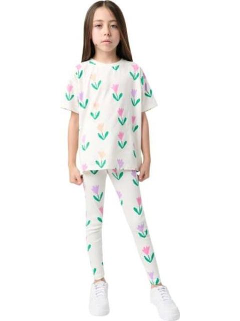 LEGGINGS DE ALGODON BLANCO HOLLY LAND KIDS