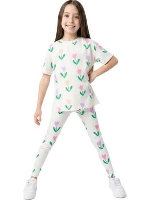 LEGGINGS DE ALGODON BLANCO HOLLY LAND KIDS - Imagen 4