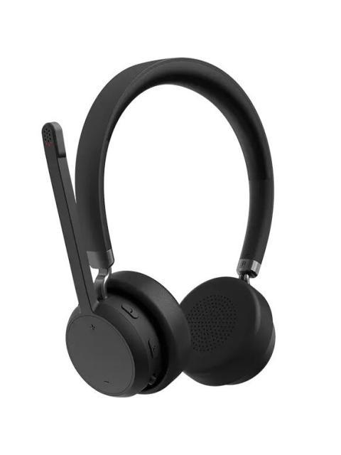LENOVO AUDIFONOS CON MICROFONO WIRELESS STEREO HEADSET BLUETOOTH INALAMBRICO USB-C NEGRO - Imagen 5