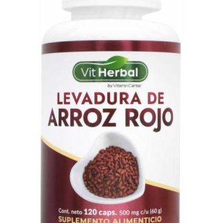 LEVADURA DE ARROZ ROJA 120 CAP VIT HERBAL