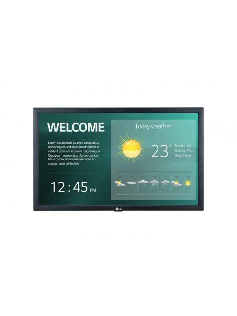 LG SIGNAGE PANTALLA COMERCIAL LED 21.5 FULL HD NEGRO