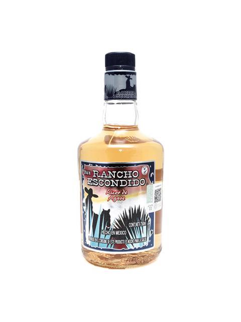 LICOR DE AGAVE RANCHO ESCONDIDO BOTELLA 750 ML
