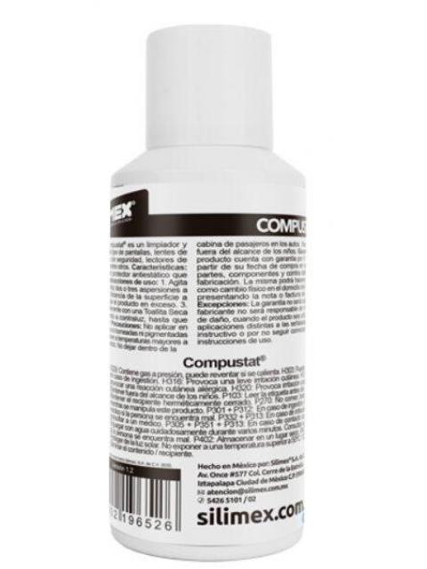 SILIMEX COMPUSTAT LIMPIADOR DE PANTALLAS 170ML - Imagen 2