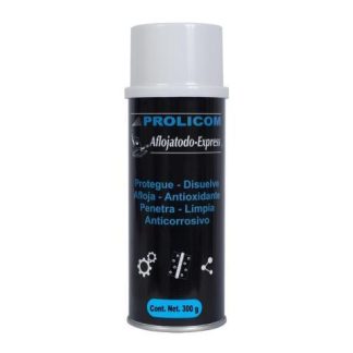 LIMPIADOR Y PROTECTOR PROLICOM AFLOJA TODO EXPRESS 300G PROTEGE DISUELVE AFLOJA PIEZAS METALICAS