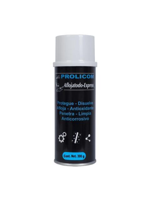 LIMPIADOR Y PROTECTOR PROLICOM AFLOJA TODO EXPRESS 300G PROTEGE DISUELVE AFLOJA PIEZAS METALICAS