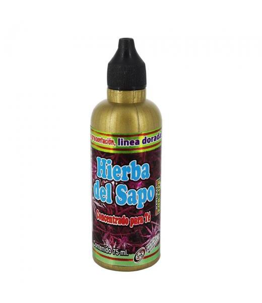 LINEA DORADA EXT. HIERBA DEL SAPO 75ML. CONCENTRADO PARA TE MAYAMEX