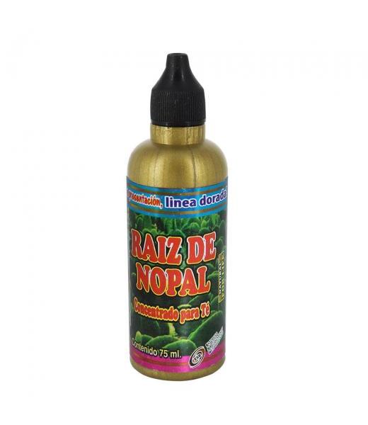 LINEA DORADA EXT. RAIZ DE NOPAL 75 ML. CONCENTRADO PARA TE MAYAMEX