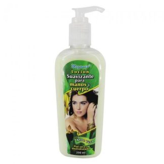 LOCION SUAVIZANTE PARA MANOS Y CUERPO 250 ML C ALOE VERA MEGAMIX