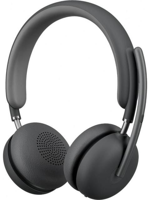 LOGITECH AUDIFONOS CON MICROFONO 981-001310 BLUETOOTH ALAMBRICO-INALAMBRICO USB-C GRIS
