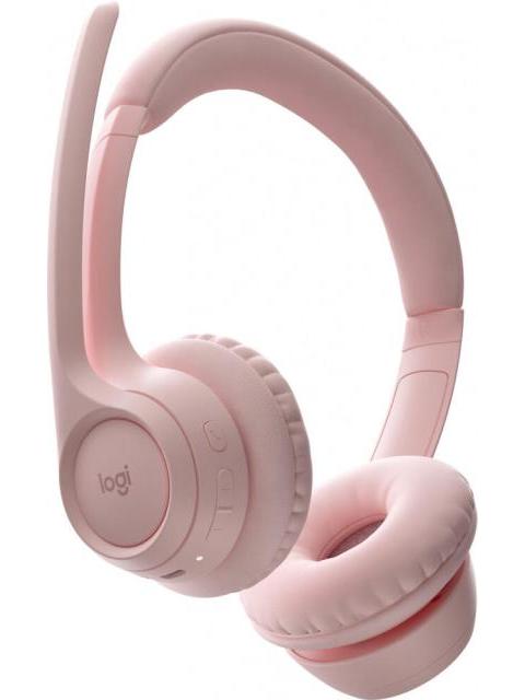 LOGITECH AUDIFONOS CON MICROFONO ZONE 300 BLUETOOTH INALAMBRICO USB-C ROSA - Imagen 4