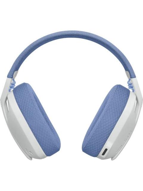 LOGITECH AUDIFONOS GAMER G435 PARA PC-PS4-PS5 INALAMBRICO USB-A BLANCO-LILA - Imagen 3