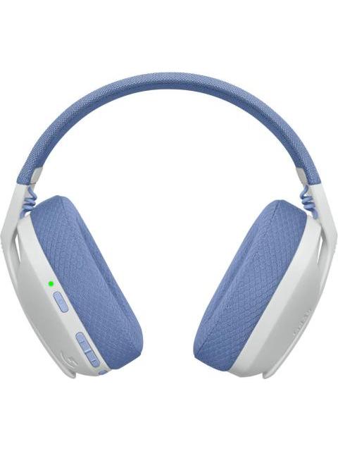 LOGITECH AUDIFONOS GAMER G435 PARA PC-PS4-PS5 INALAMBRICO USB-A BLANCO-LILA - Imagen 4