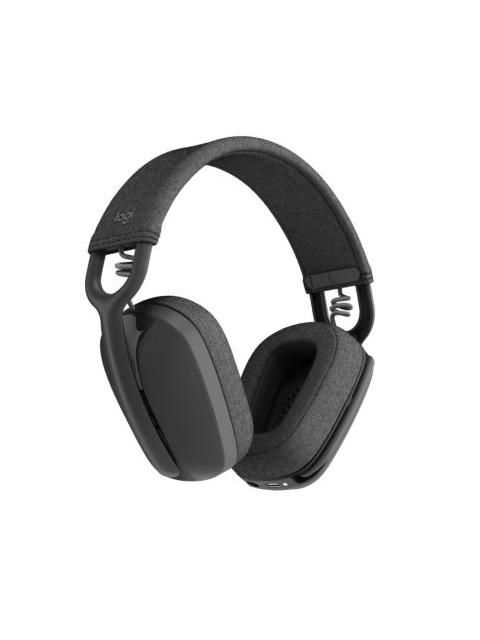 LOGITECH AUDIFONOS ZONE VIBE WIRELESS TEAMS VERSION INALAMBRICO USB-A-USB-C GRAFITO - Imagen 5