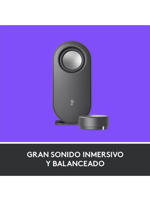 LOGITECH BOCINA CON SUBWOOFER Z407 BLUETOOTH ALAMBRICO-INALAMBRICO 40W RMS USB NEGRO - Imagen 6