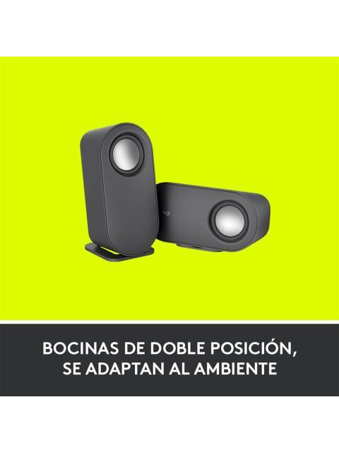 LOGITECH BOCINA CON SUBWOOFER Z407 BLUETOOTH ALAMBRICO-INALAMBRICO 40W RMS USB NEGRO - Imagen 9