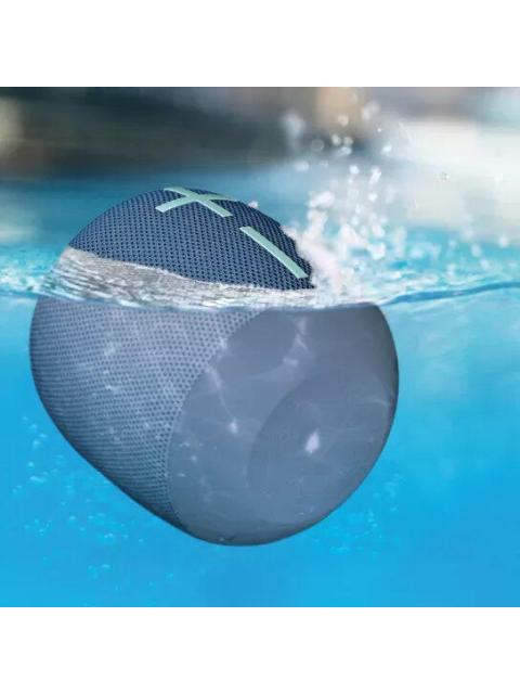 LOGITECH BOCINA PORTATIL WONDERBOOM 4 BLUETOOTH INALAMBRICO USB-C 10W AZUL - RESISTENTE AL AGUA - Imagen 5