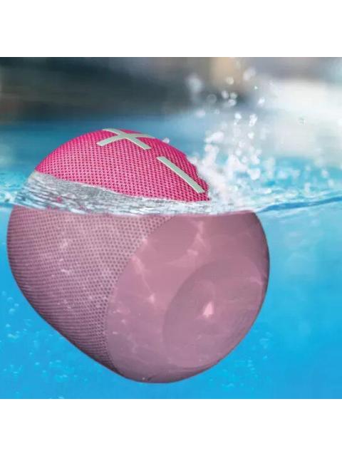 LOGITECH BOCINA PORTATIL WONDERBOOM 4 BLUETOOTH INALAMBRICO USB-C 10W ROSA - RESISTENTE AL AGUA - Imagen 5