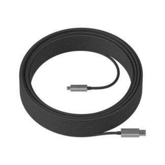 LOGITECH CABLE USB A MACHO - USB C MACHO 10 METROS NEGRO