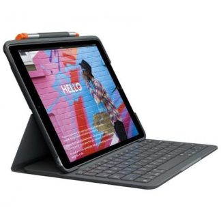 LOGITECH FUNDA CON TECLADO PARA PARA IPAD (7.ª Y 8.ª GENERACION) GRAFITO