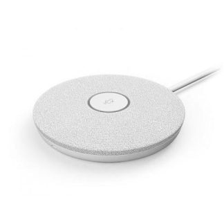LOGITECH MICROFONO DE MESA PARA CONFERENCIAS RALLY MIC POD ALAMBRICO BLANCO