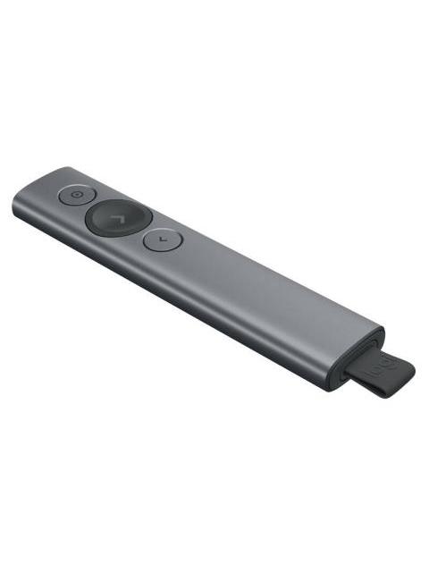 LOGITECH PRESENTADOR INALAMBRICO SPOTLIGHT USB GRIS - Imagen 5