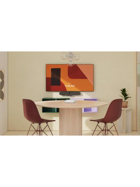 LOGITECH SISTEMA DE VIDEOCONFERENCIA RALLY BAR HUDDLE CON MICROFONO 4K ULTRA HD 1X RJ-45 2X HDMI 1X USB-A 1X USB-C GRAFITO - Imagen 4