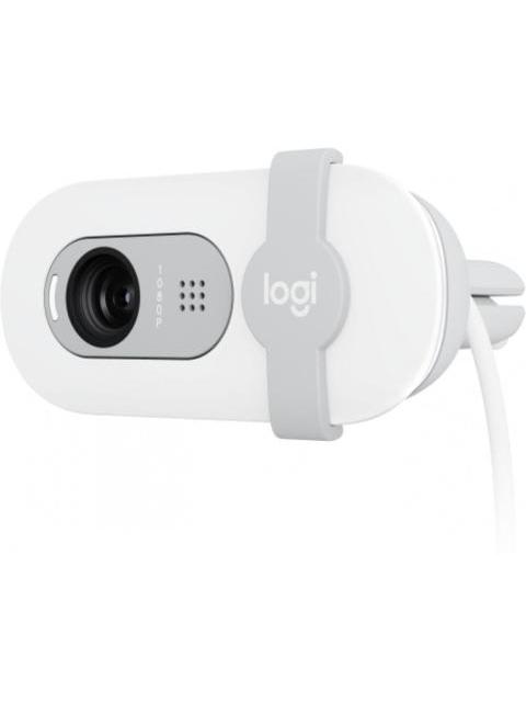 LOGITECH WEBCAM BRIO 100 2M 1920 X 1080 PIXELES USB-A BLANCO - Imagen 4