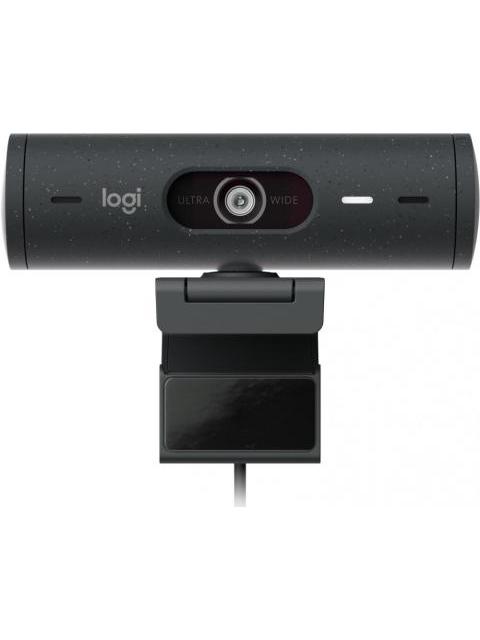LOGITECH WEBCAM BRIO 500 CON MICROFONO 4MP 1920 X 1080 PIXELES USB-C NEGRO - Imagen 3