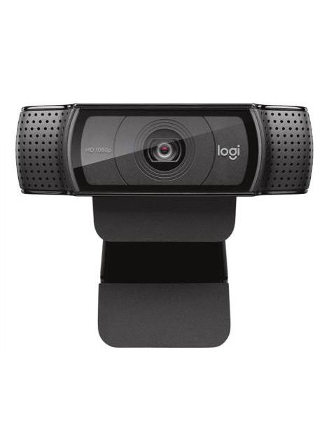 LOGITECH WEBCAM HD PRO C920 CON MICROFONO FULL HD 1920 X 1080 PIXELES USB 2.0 NEGRO