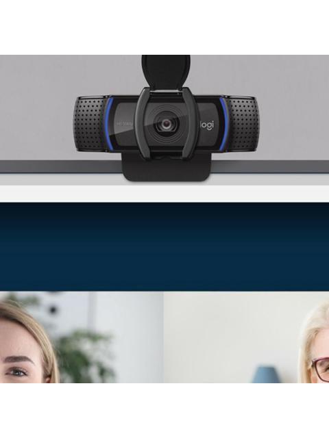 LOGITECH WEBCAM HD PRO C920S CON MICROFONO FULL HD 1920 X 1080 PIXELES USB 2.0 NEGRO - Imagen 5