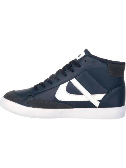 LORETO BOTA TENIS URBANO CLASICO AZUL MARINO PANAM - Imagen 5